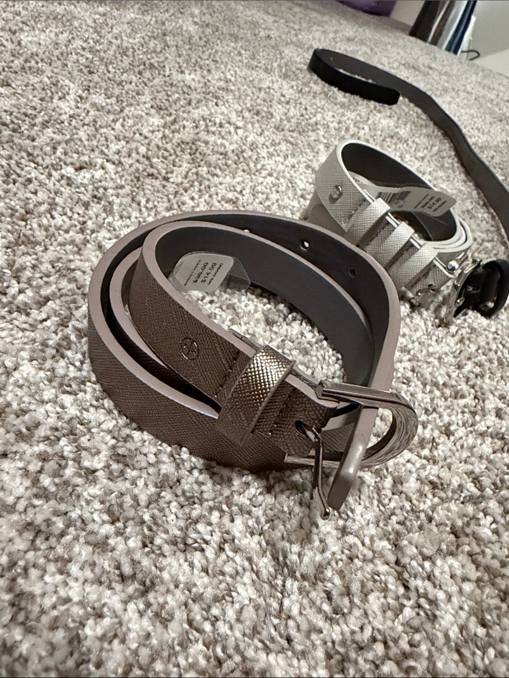 Reaction Kenneth Cole 3-pack women’s belt set